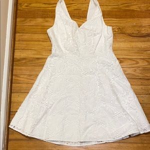 White lace Lilly Pulitzer Dress